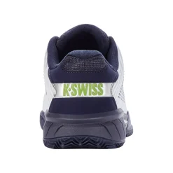 Hot Hypercourt Express 2 Clay Court Shoe Men - White, Dark Blue Clay Court Shoes