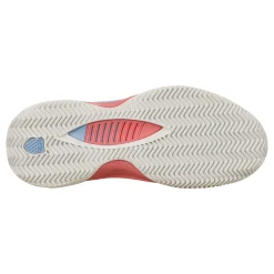 Outlet Hypercourt Supreme 2 CLAY Clay Court Shoe Women - White, Violet Clay Court Shoes