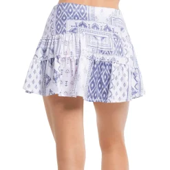 Best Sale Ikat About It Skirt Women - White, Multicoloured Skirts