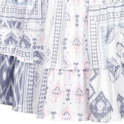 Best Sale Ikat About It Skirt Women - White, Multicoloured Skirts