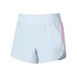 Online 2in1 4.5 Running Shorts Women - Light Blue Running Clothing