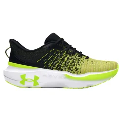 Shop Infinite Elite Neutral Running Shoe Men - Black, Yellow Running Shoes