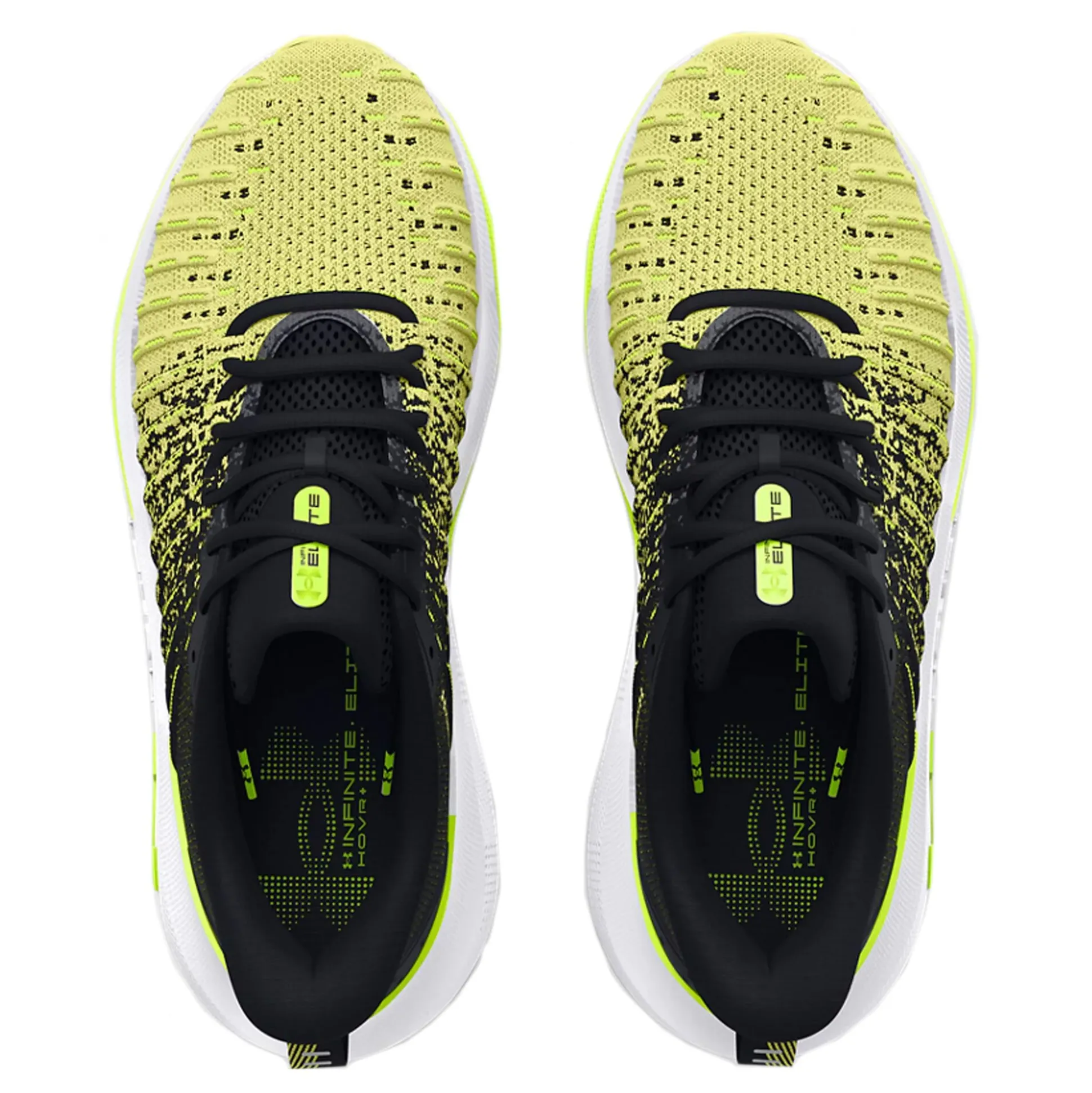 Shop Infinite Elite Neutral Running Shoe Men - Black, Yellow Running Shoes