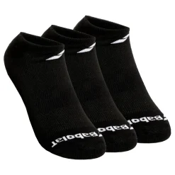 Discount Invisible Tennis Socks 3 Pack - Black, White Socks