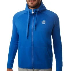 Shop Jamol Tech Training Jacket Men - Blue, White Jackets