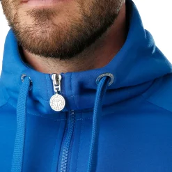 Shop Jamol Tech Training Jacket Men - Blue, White Jackets
