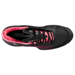 New Kaos Swift 1.5 Clay Court Shoe Women - Black, Coral Clay Court Shoes