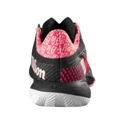 New Kaos Swift 1.5 Clay Court Shoe Women - Black, Coral Clay Court Shoes