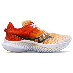 Best Kinvara 14 Neutral Running Shoe Women - White, Orange Running Shoes