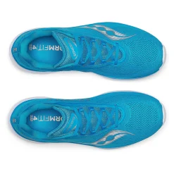 Sale Kinvara 15 Neutral Running Shoe Men - Light Blue, White Running Shoes
