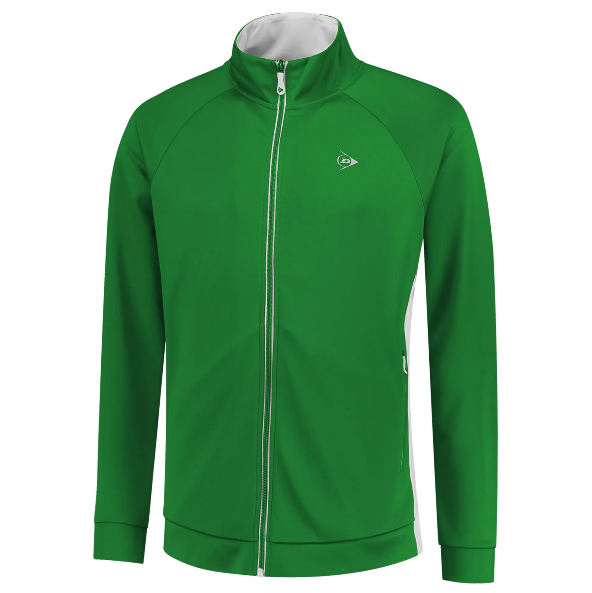 Sale Knitted Training Jacket Men - Green, White Jackets