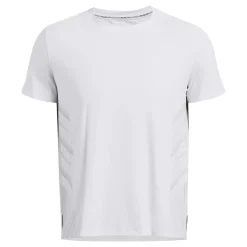 New Launch Elite Graphic Running Shirt Men - White, Grey Running Clothing