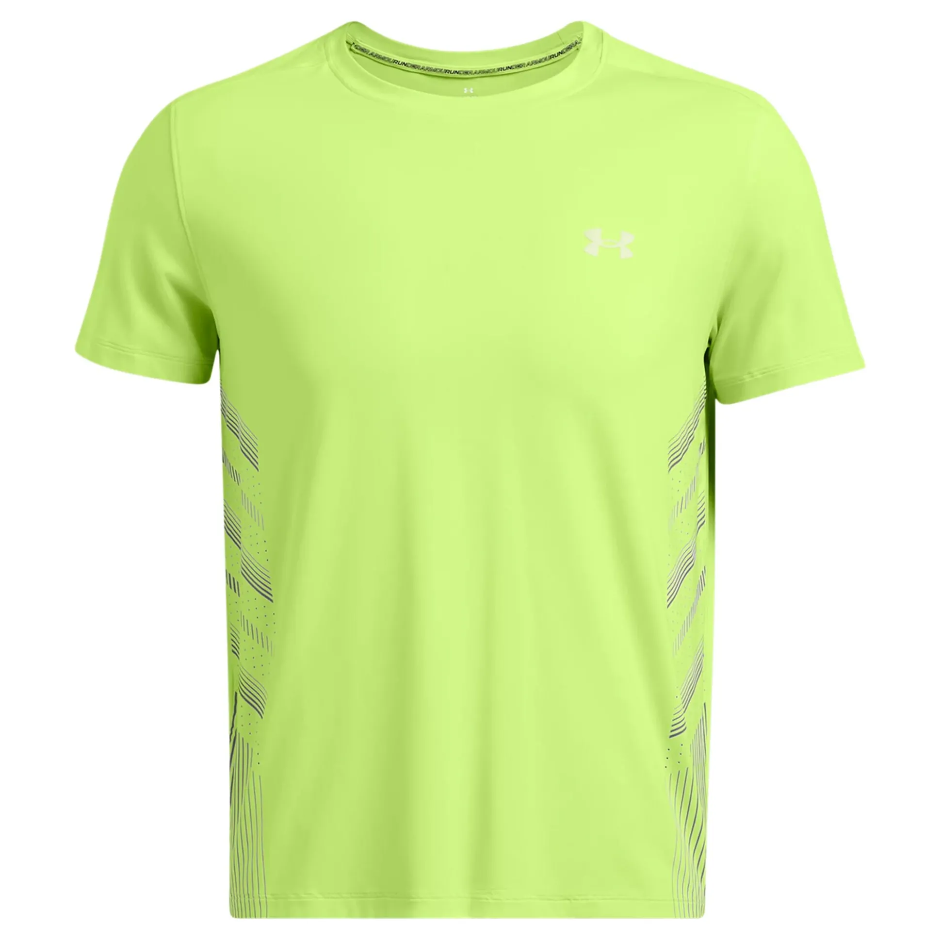 Sale Launch Elite Graphic Running Shirt Men - Green, Grey Running Clothing