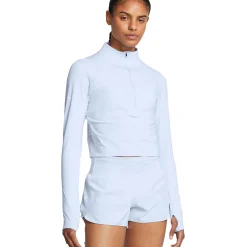 Best Sale Launch Elite Half Zip Running Shirt Women - Running Clothing