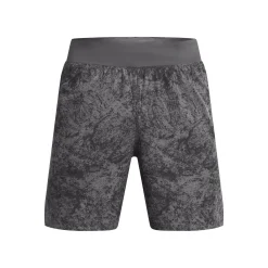 Store Launch Pro 7in Printed Running Shorts Men - Grey, Green Running Clothing
