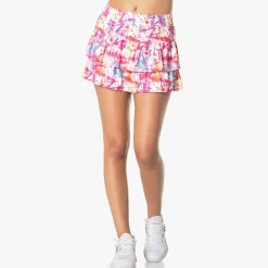 Hot Électrique Smocked Skirt Women - Multicoloured Skirts