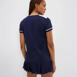 Outlet Leftfield T-Shirt Women - Dark Blue Shirts