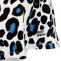 Discount Leoparty Styles Printed Wavy Skirt Women - White, Black Skirts