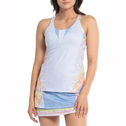 Cheap Liberty In Love With Bra Tank Top Women - Light Blue, Multicoloured Tops