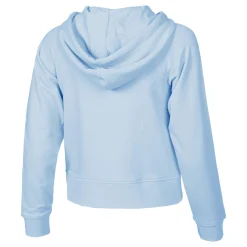 Outlet Lifestyle Fleece Zip Hoodie Women - Light Blue Hoodies & Sweaters|Jackets