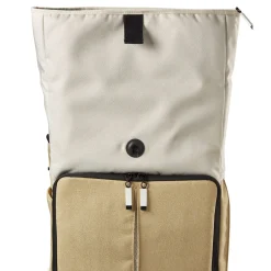 Store Lifestyle Foldover Backpack - Khaki Backpacks