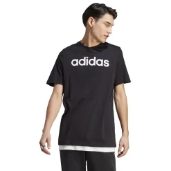 Discount LIN Singel Jersey T-Shirt Men - Black, White Shirts