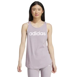 Hot Linear Tank Top Women - Lilac, White Tops