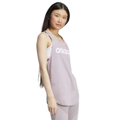 Hot Linear Tank Top Women - Lilac, White Tops
