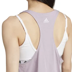 Hot Linear Tank Top Women - Lilac, White Tops