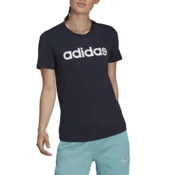 Best Linear T-Shirt Women - Dark Blue, White Shirts