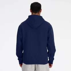 Flash Sale Logo French Terry Hoodie Hoody Men - Dark Blue Hoodies & Sweaters