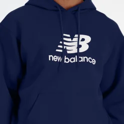 Flash Sale Logo French Terry Hoodie Hoody Men - Dark Blue Hoodies & Sweaters