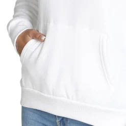 Outlet Logo Hoody Women - White, Pink Hoodies & Sweaters