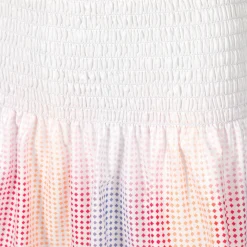 Clearance Long Classic Stripe Skirt Women - White, Multicoloured Skirts