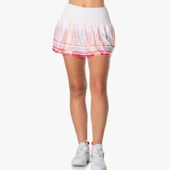 Clearance Long Classic Stripe Skirt Women - White, Multicoloured Skirts