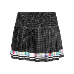 Discount Long Hot Tropic Smocked Skirt Women - Black, Multicoloured Skirts