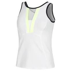Online Love Game Tank Top Women - White, Black Tops