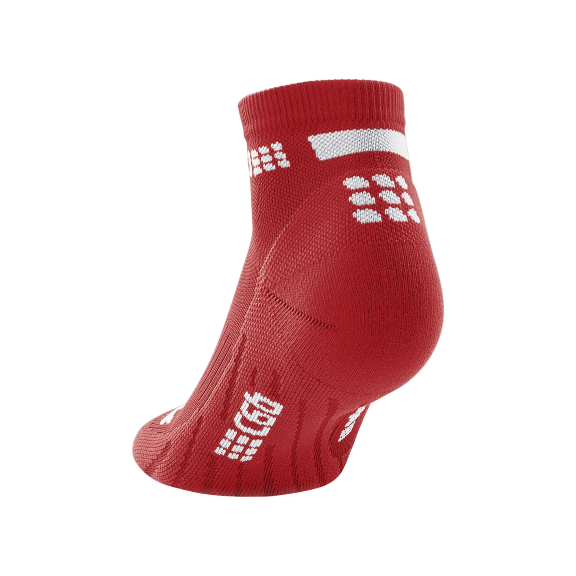 Outlet Low Cut V4 Running Socks Women - Dark Red Running Clothing