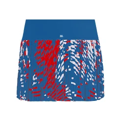 Clearance Lowey Tech Plissee Skirt Women - Blue, White Skirts
