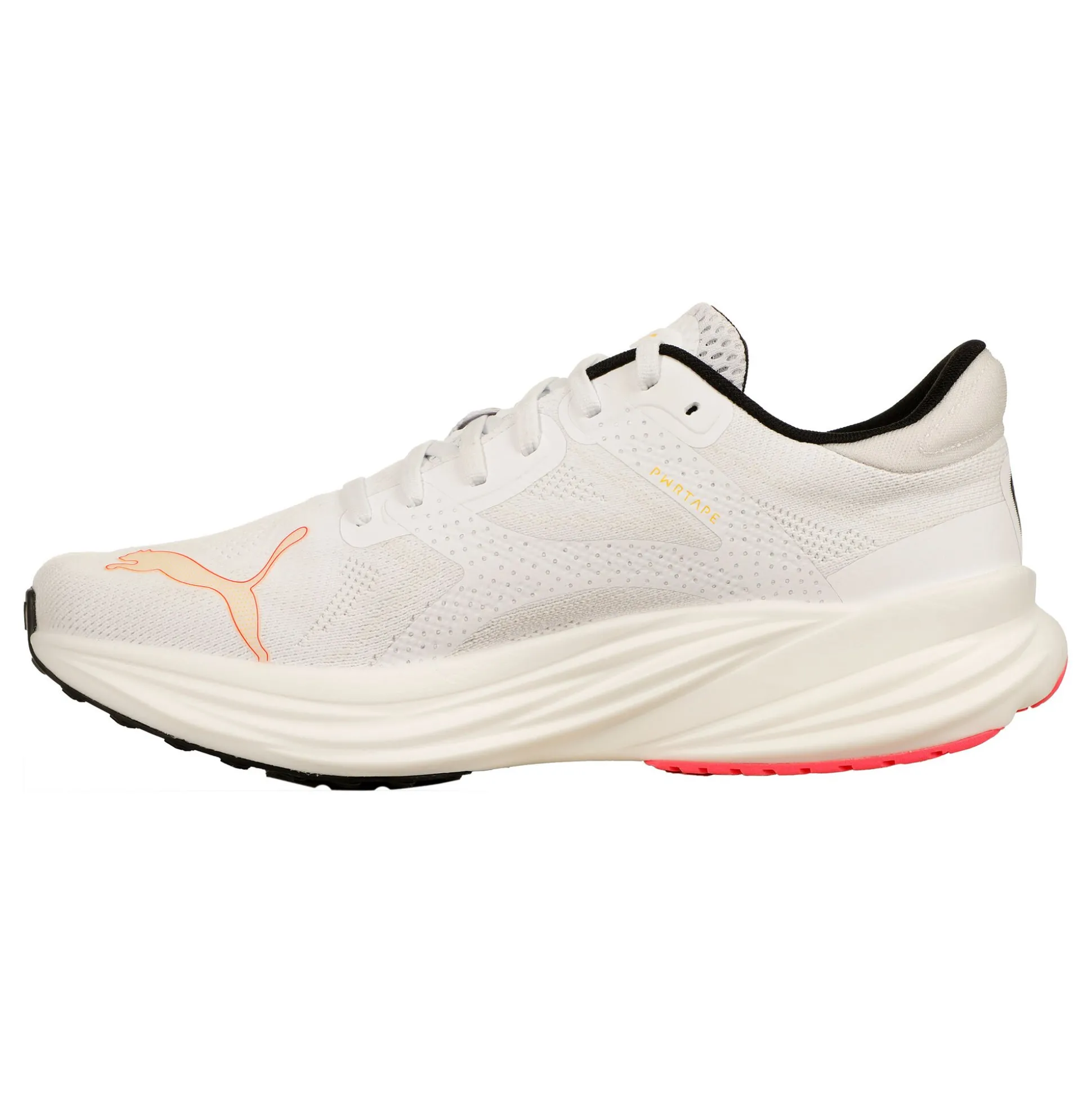 Cheap Magnify Nitro 2 Neutral Running Shoe Men - White, Yellow Running Shoes