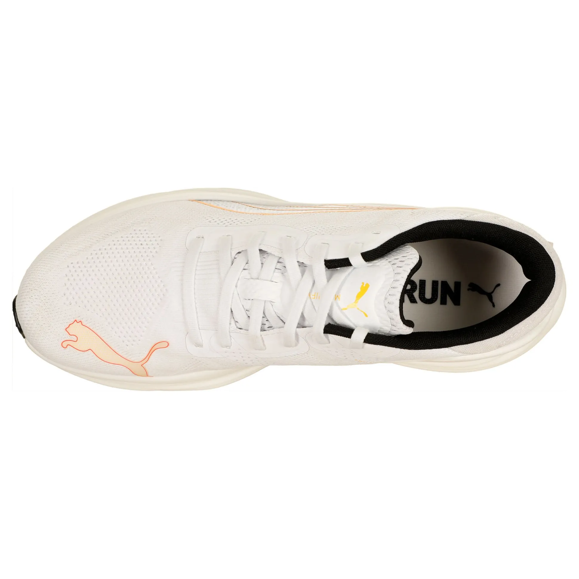Cheap Magnify Nitro 2 Neutral Running Shoe Men - White, Yellow Running Shoes