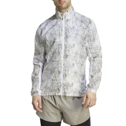 Hot Marathon Running Jacket Men - White, Grey Running Clothing