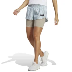 Best Sale Marimekko 2in1 Shorts Women - Light Blue Running Clothing|Shorts