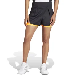 Hot Match Pro Shorts Women - Black, Orange Shorts