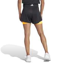 Hot Match Pro Shorts Women - Black, Orange Shorts