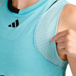 Cheap Match Pro Tank Top Women - Light Blue, Multicoloured Tops