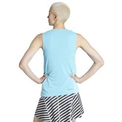 Cheap Match Pro Tank Top Women - Light Blue, Multicoloured Tops