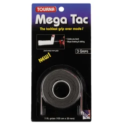 Flash Sale Mega Tac 3 Pack - Black Grips