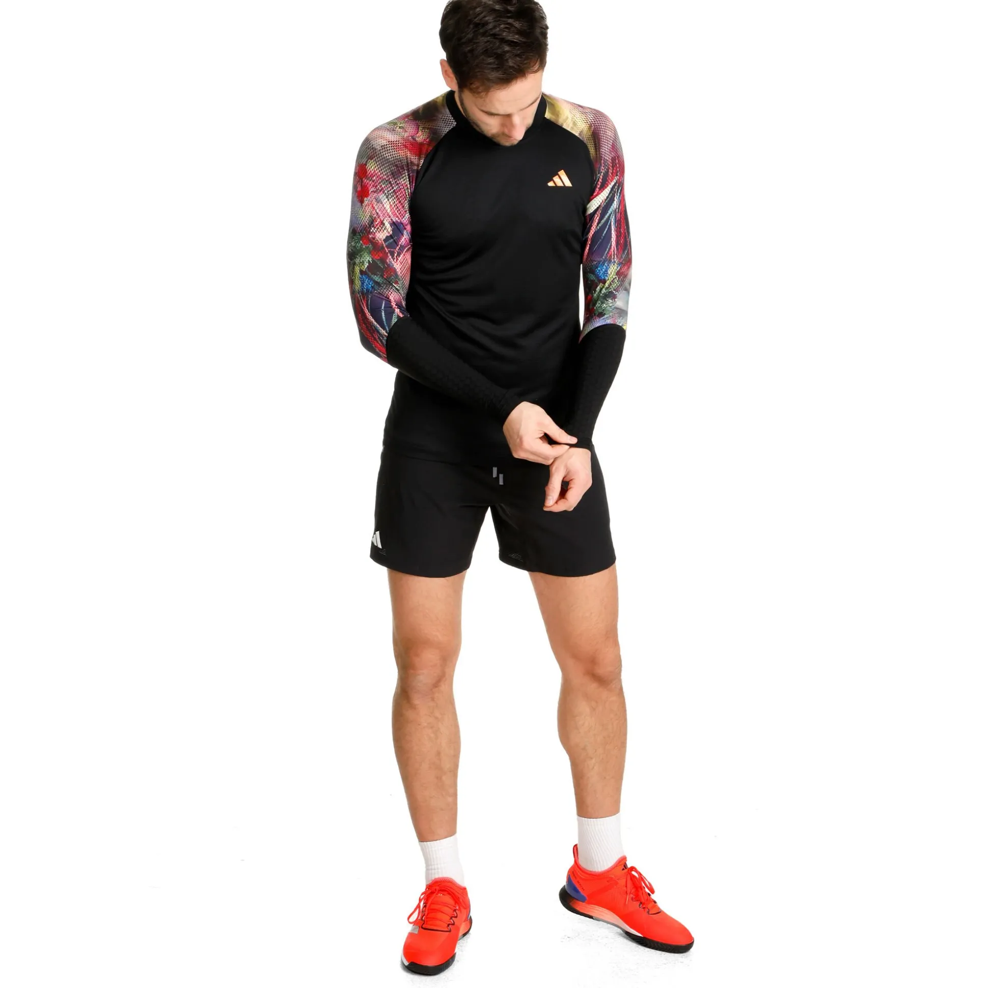 Online Melbourne HEAT.RDY Long-Sleeve Top Long Sleeve Men - Black, Multicoloured Shirts