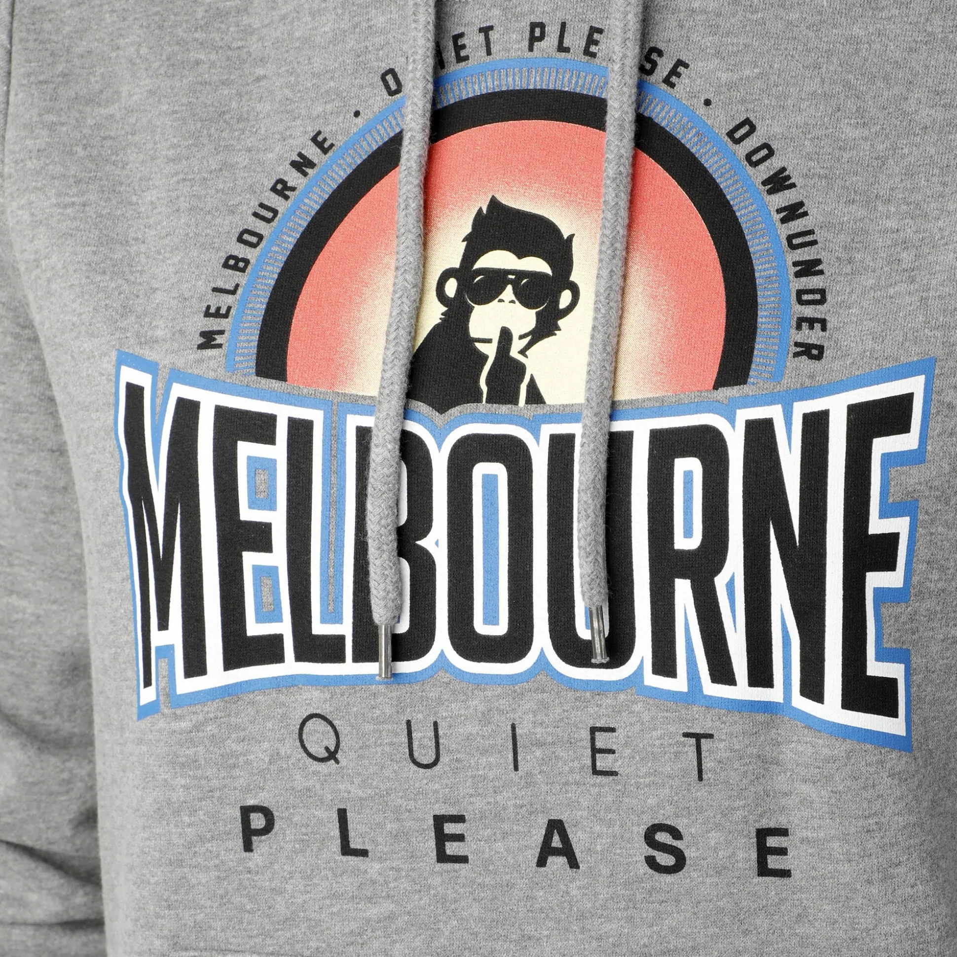 Shop Melbourne Sunrise Hoody Women - Grey, Multicoloured Hoodies & Sweaters